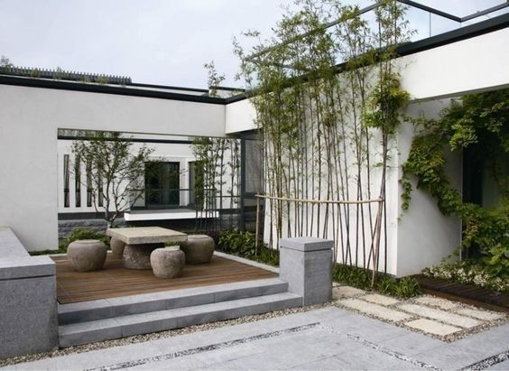 現(xiàn)代中式庭院 于方寸之間，演繹東方意境的當(dāng)代風(fēng)骨